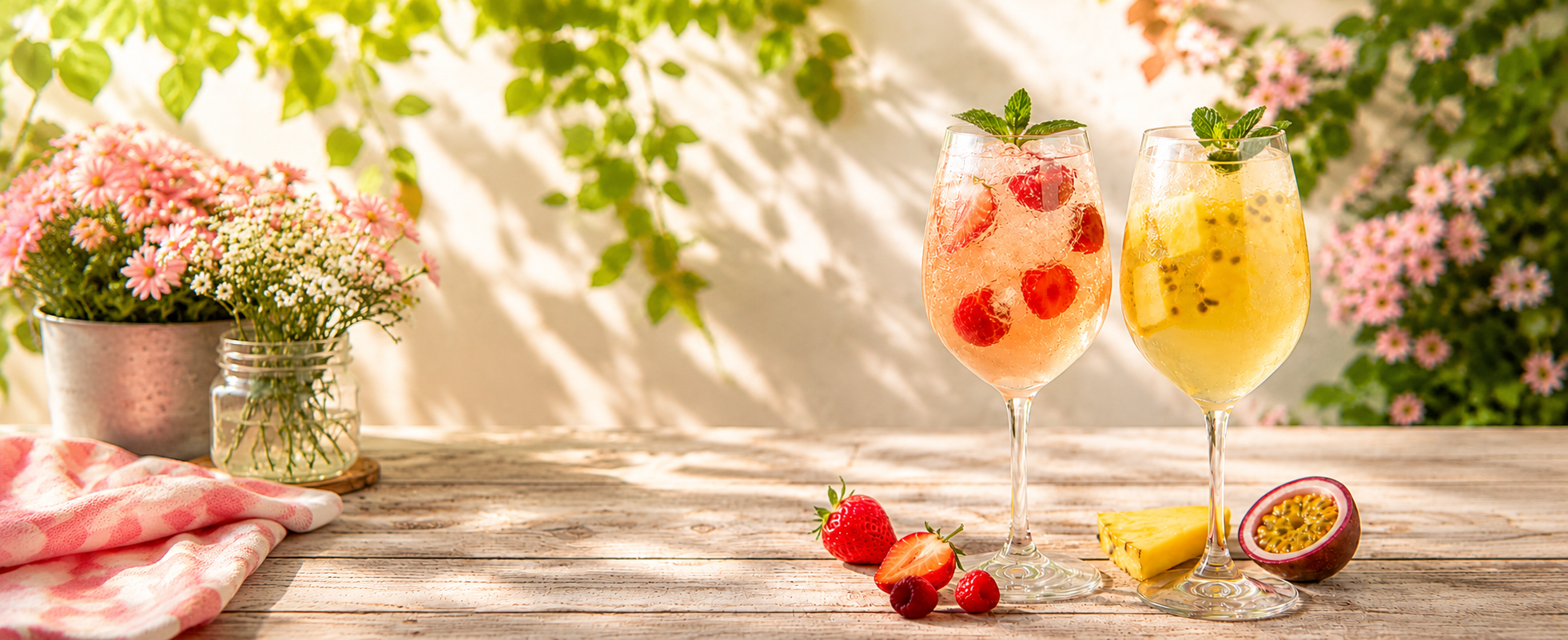 Wijn cocktails