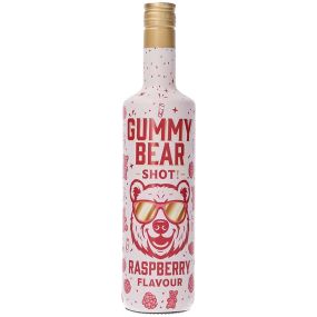Gummy Bear Shot Raspberry 70 cl