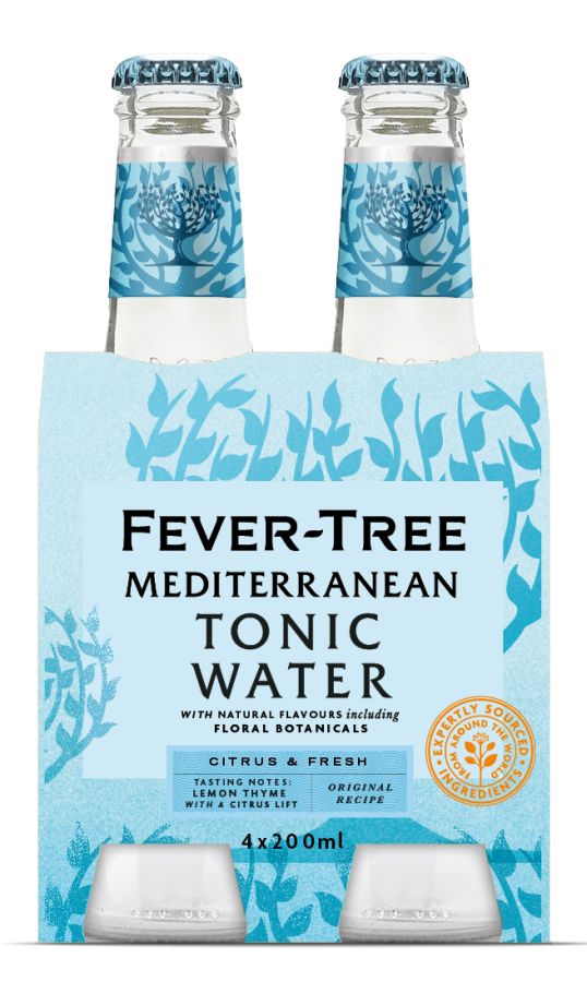 Fever-Tree Mediterranean Tonic 4 x 20 cl