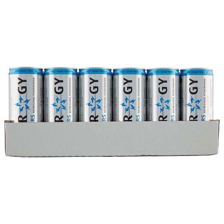 Slammers Sugar free energydrink 24 x 25 cl 