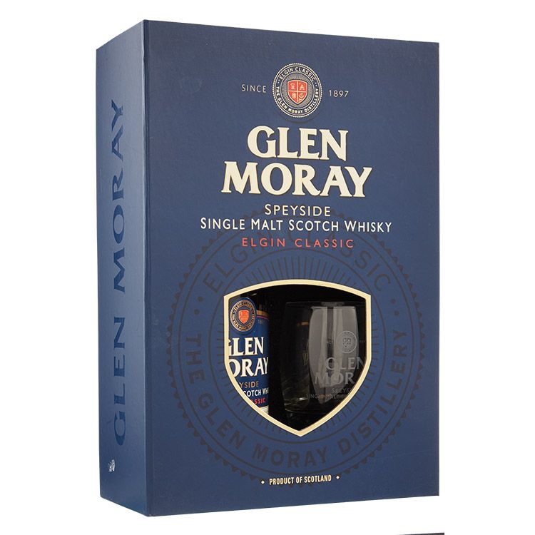 Glen Moray Elgin Classic met 2 glazen 70 cl