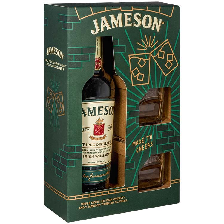 Jameson Whiskey geschenkverpakking 70 cl
