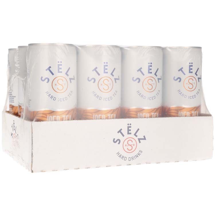 Stëlz Hard Ice Tea Peach tray 12 x 25 cl 