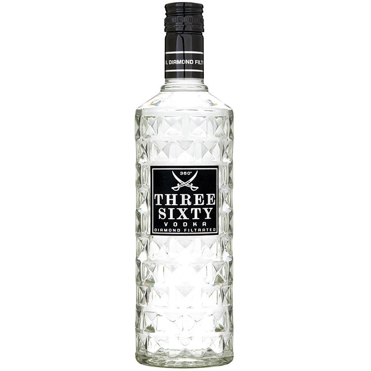 Three-Sixty Vodka 70 cl