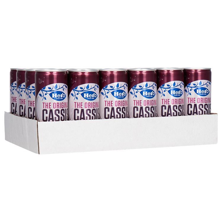 Hero Cassis 24 x 25 cl