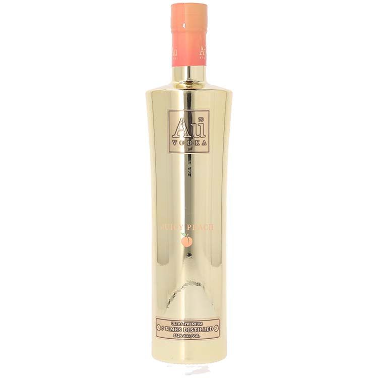 AU Vodka Juicy Peach 70 cl