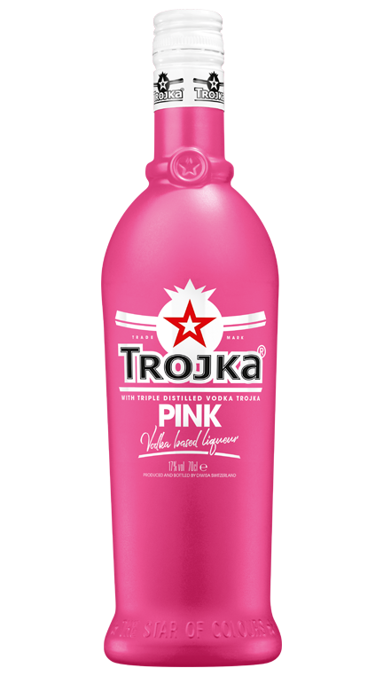 Trojka  Pink Vodka 70 cl
