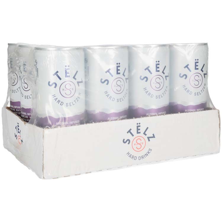 Stëlz Hard Seltzer Passionfruit tray 12 x 25 cl 
