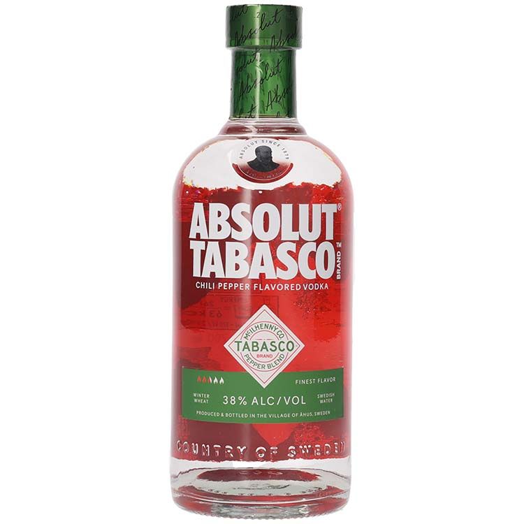 Absolut Vodka Tabasco 70 cl
