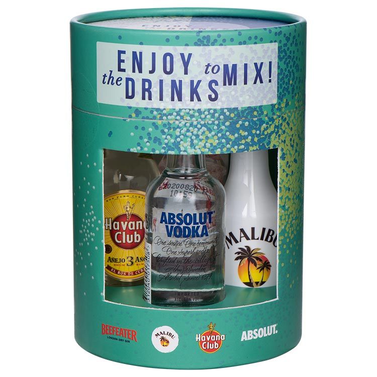 Drinks-2-Mix miniaturen 4 x 5 cl