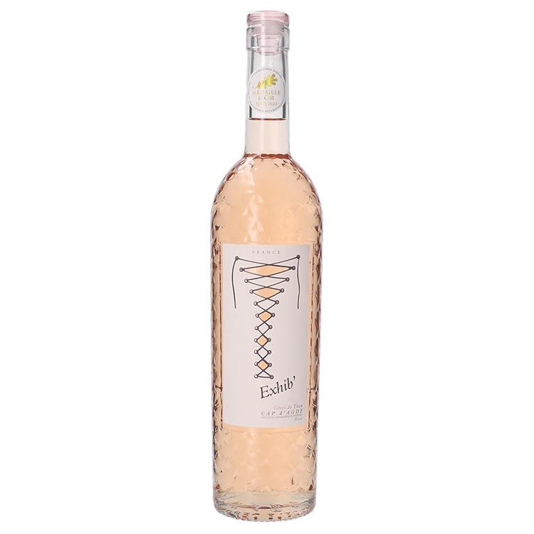 Exhib' Cotes de Thau Rosé 75 cl