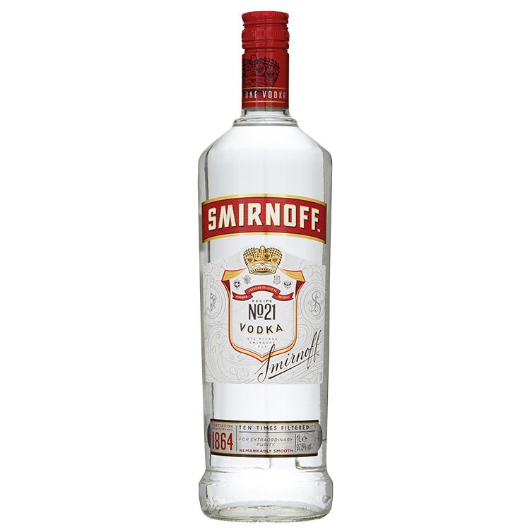 Smirnoff Red Vodka 100 cl