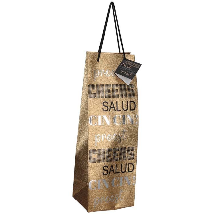 Kadotas Cheers Salud Cin Cin - Goud Glitters 