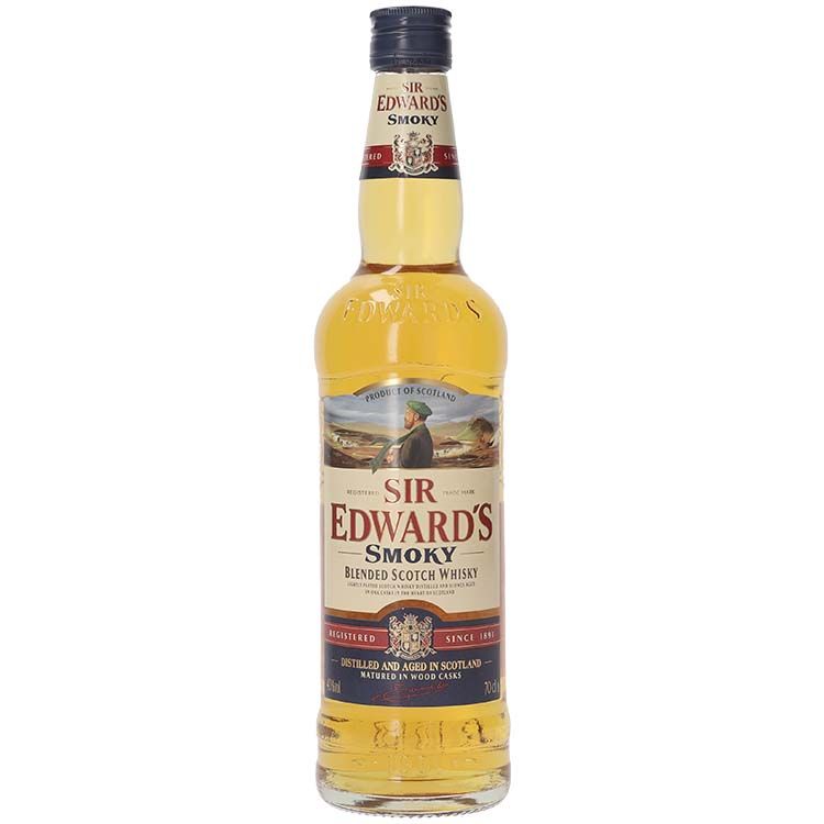 Sir Edwards Smokey Blended Scotch Whisky 70 cl