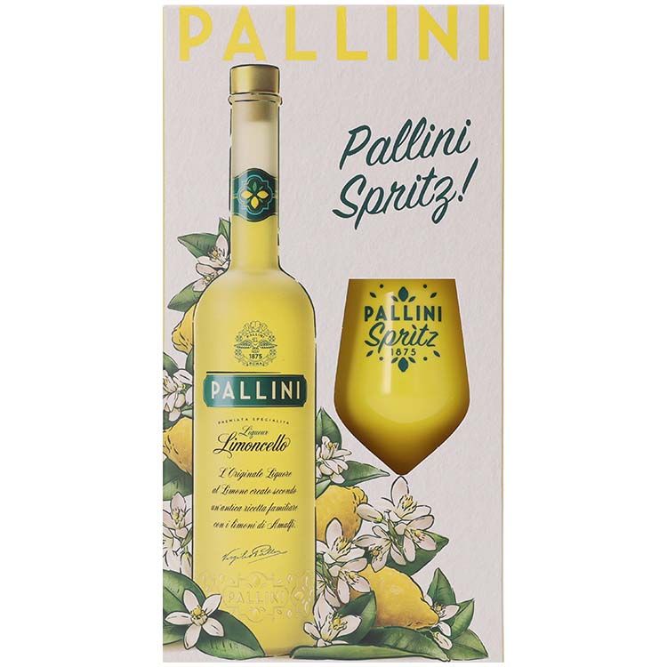 Pallini Limoncello Geschenkverpakking 50 cl 