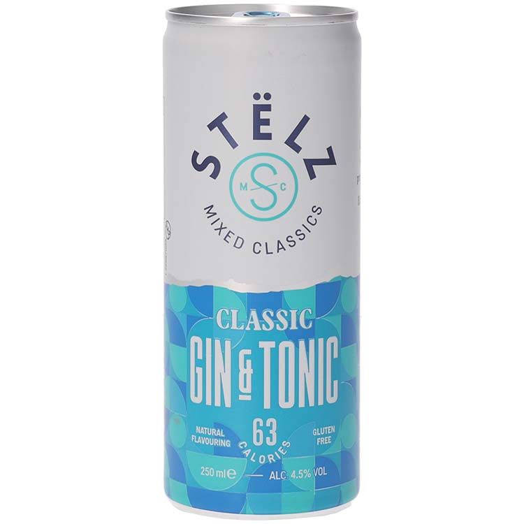 Stëlz Mixed Classics Gin & Tonic 25 cl 