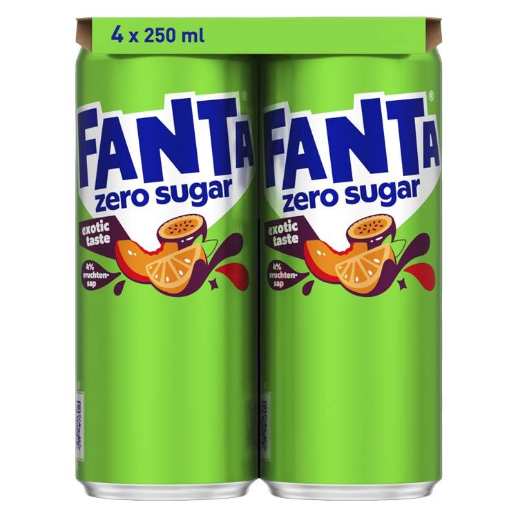 Fanta Exotic Zero 25 cl 