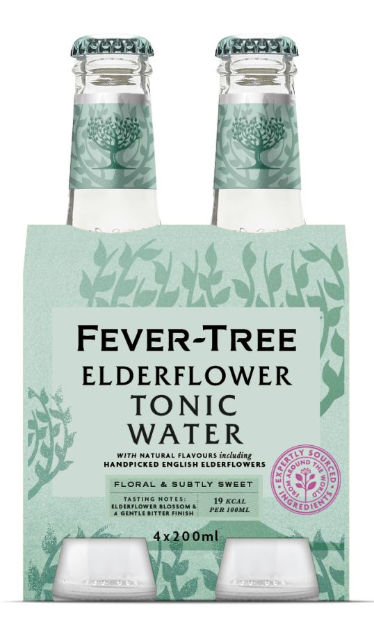 Fever-Tree Elderflower Tonic 4x 20 cl