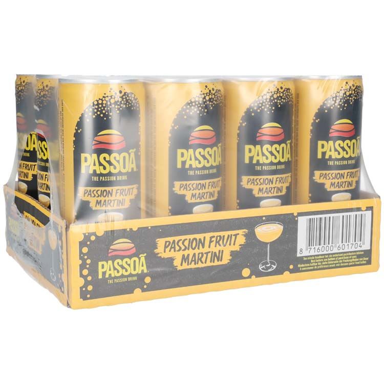 Passoa Passion Fruit Martini tray 12 x 25 cl 