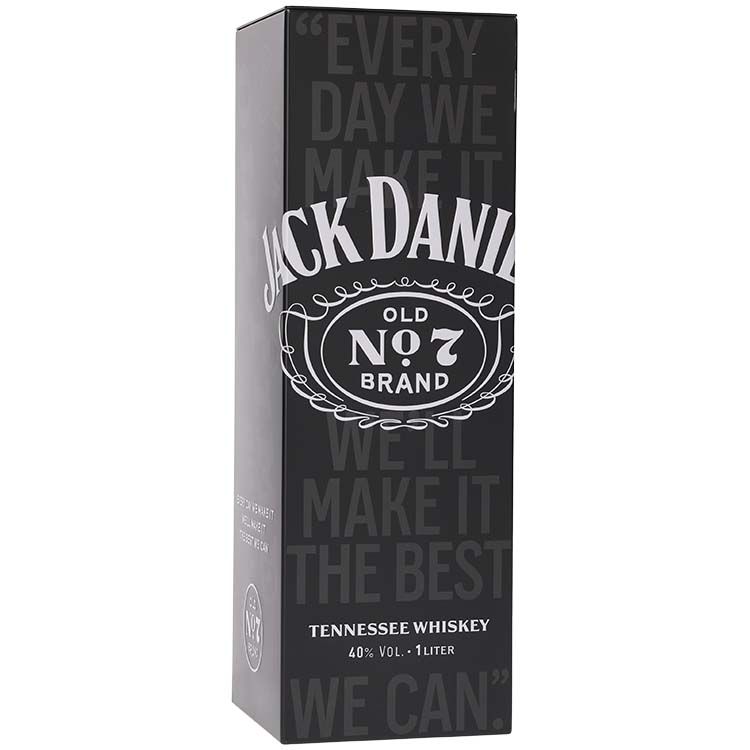 Jack Daniel's Whiskey Old No. 7 in tinnen verpakking 100 cl