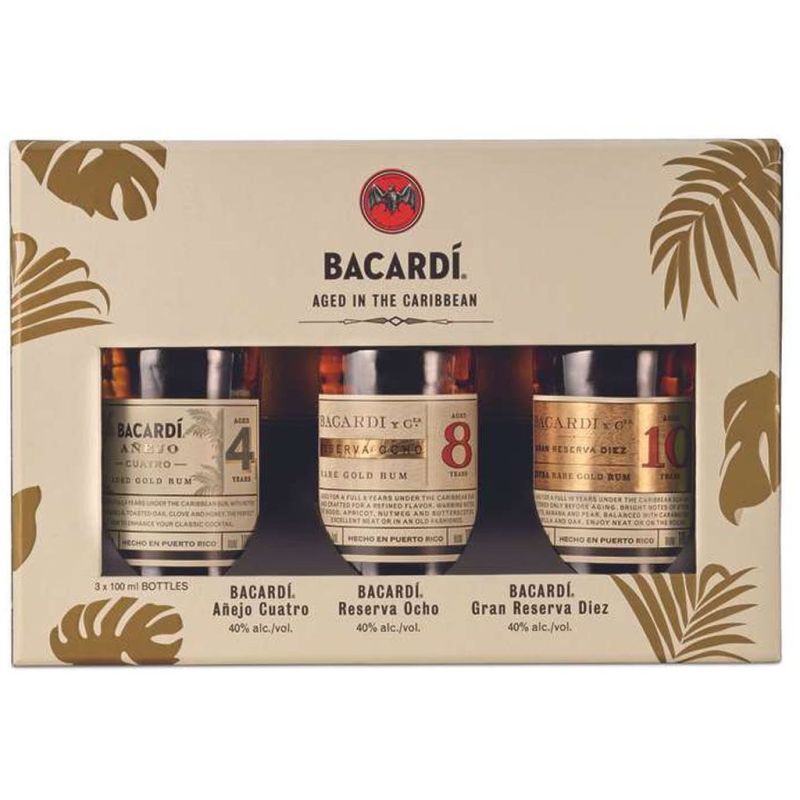 Bacardi Discovery pack 3 x 10 cl 