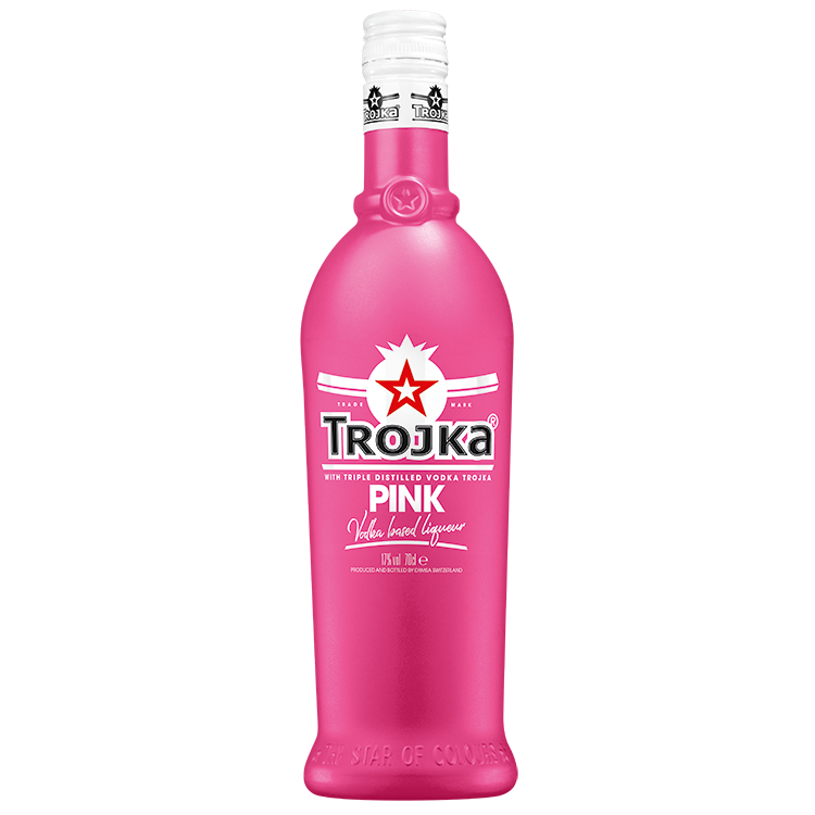 Trojka Pink Vodka 70 cl