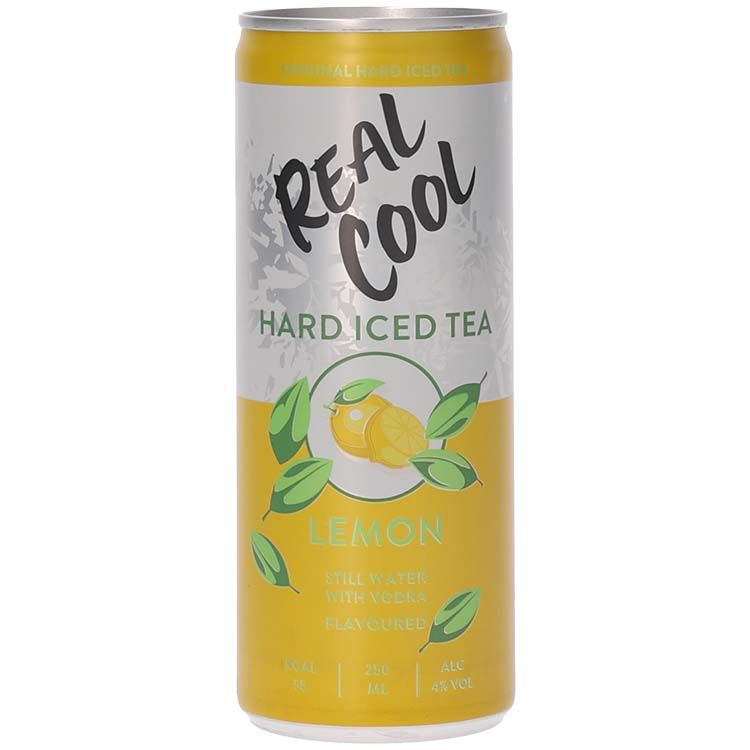 Real Cool Hard Seltzer Iced Tea Lemon 25 cl 25 cl