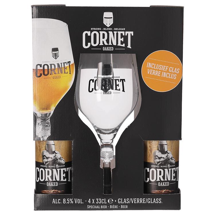 Cornet Oaked geschenkverpakking 33 cl