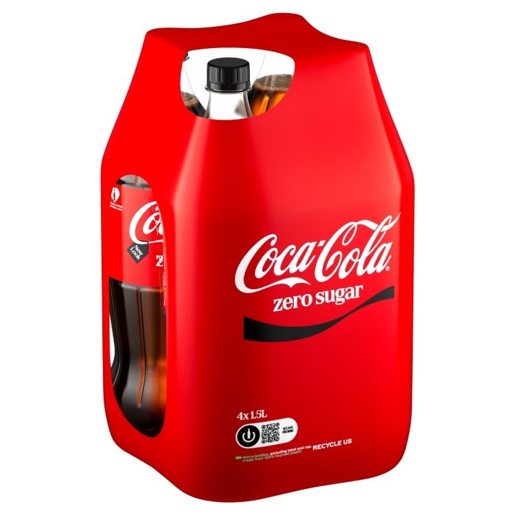 Coca-Cola Zero 4 x 150 cl