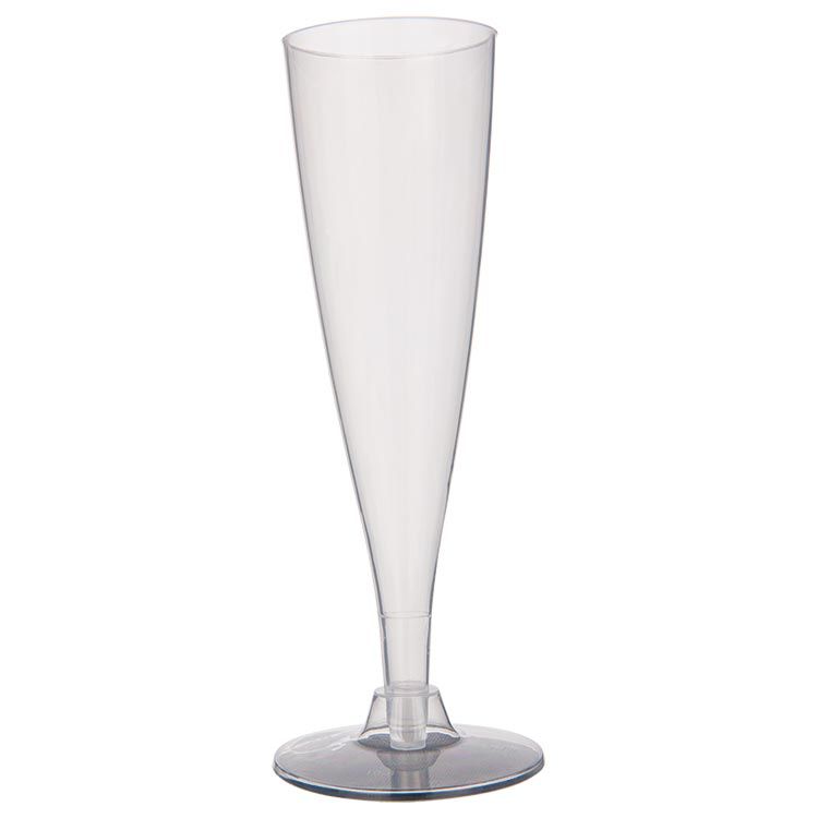 Champagne Glas Kunststof Re-usable  13 cl