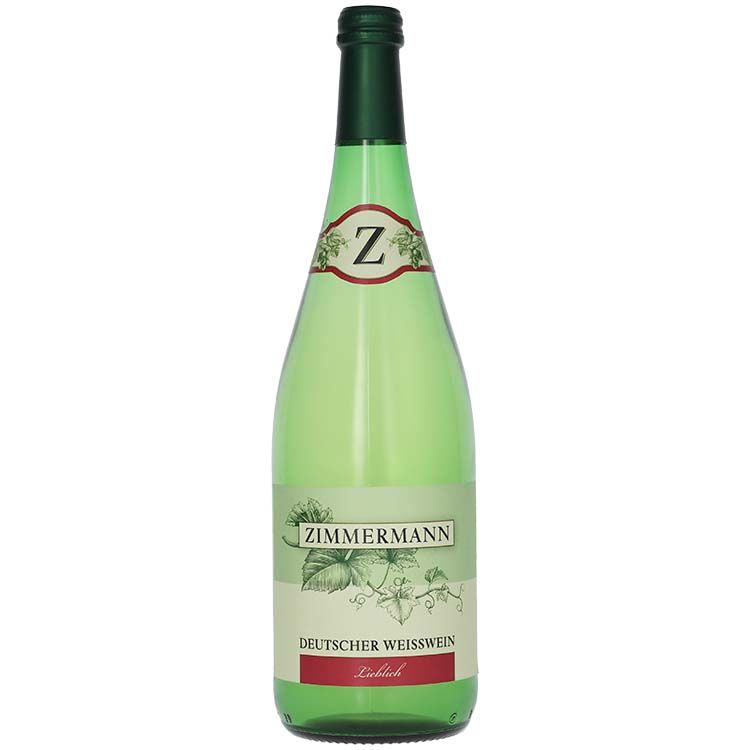 Zimmerman Deutscher Weisswein Lieblich 100 cl