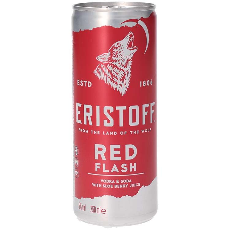 Eristoff Red Flash 25 cl