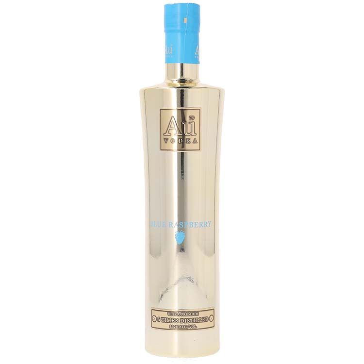 AU Vodka Blue Raspberry 70 cl