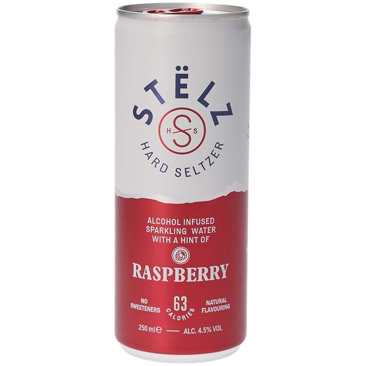 Stëlz Hard Seltzer Raspberry 25 cl