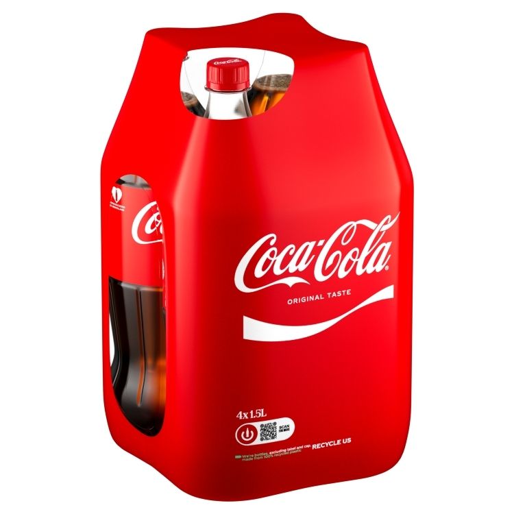 Coca-Cola  Regular 4 x 150 cl