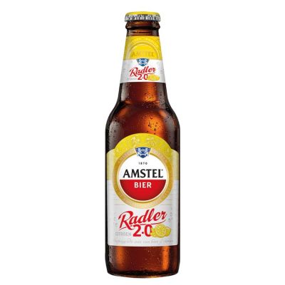 Amstel Radler Citroen Bier Fles 30 cl