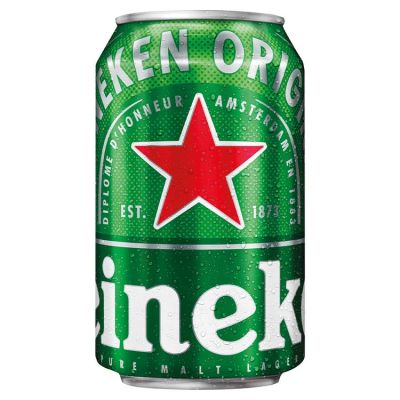 Heineken Premium Pilsener Bier Blik 33 cl