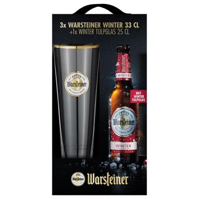 Warsteiner Winter edition 3 x 33 cl
