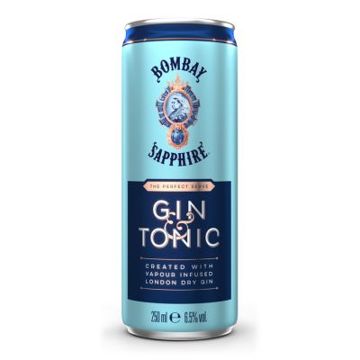 Bombay Dry Gin & Tonic 25 cl