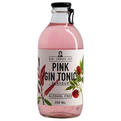 Sir James Pink Gin Tonic 0,0% 25 cl