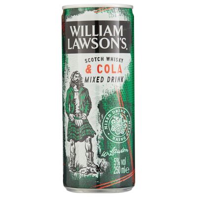 William Lawson's & Cola 25 cl