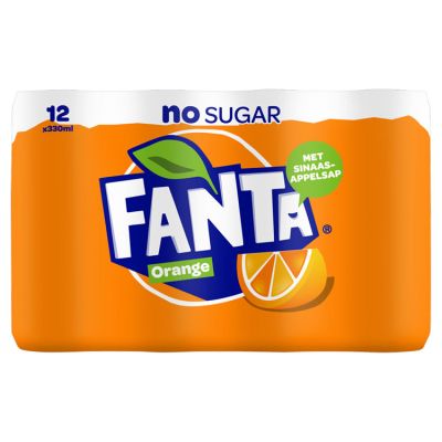 Fanta Orange No Sugar 33 cl