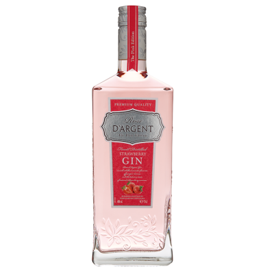 Rose D'Argent  Strawberry Gin 70 cl