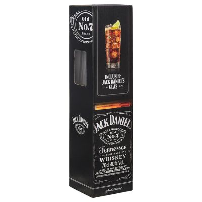Jack Daniel's Old No. 7 met origineel glas 70 cl