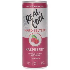 Real Cool Hard Seltzer Raspberry 25 cl 25 cl