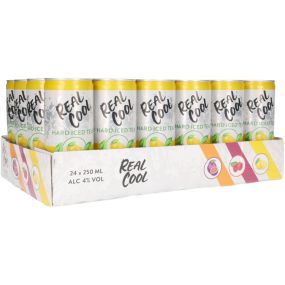 Real Cool Hard Seltzer Iced Tea Lemon tray 24 x 25 cl