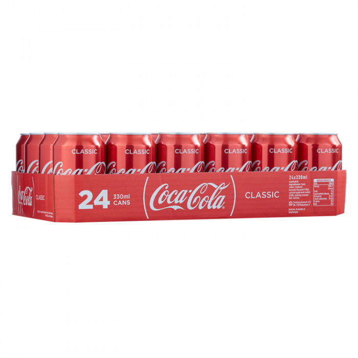 fragment strip Verbazing Coca-Cola Regular Blik 24 x 33 cl | €12.5 | DirckIII