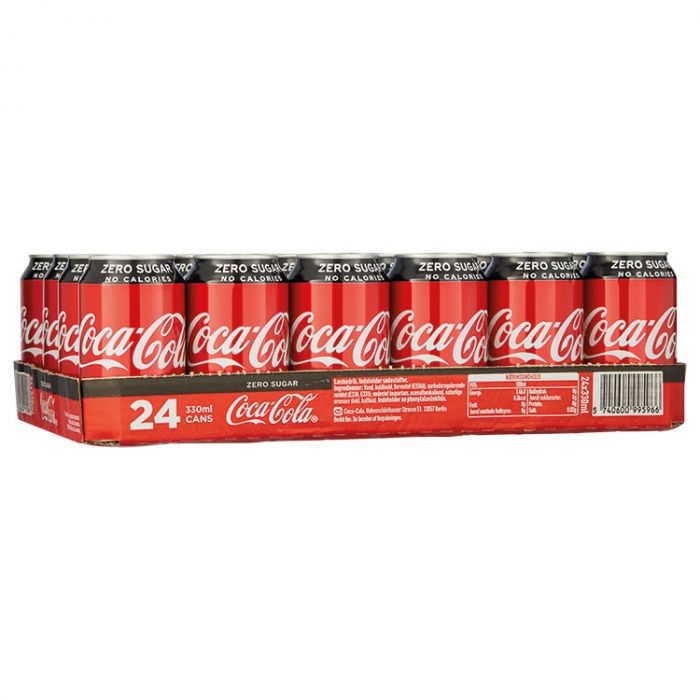 Fabel Monetair Toeval Coca-Cola Zero Blik 24 x 33 cl | €10 | DirckIII
