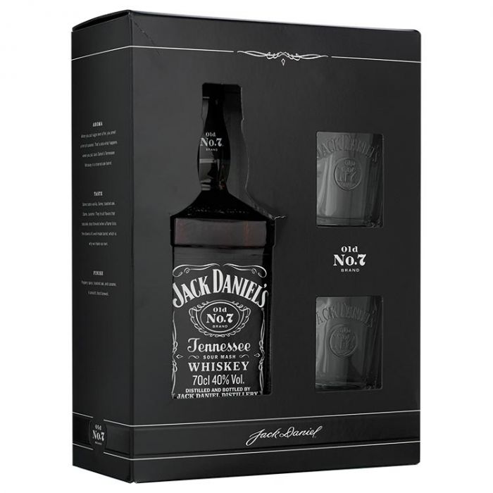 officieel Luchtpost Voor type Jack Daniel's Whiskey Met 2 tumblers 70 cl | €26.99 | DirckIII