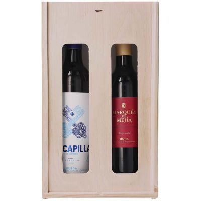 Wijndoos La Capilla & Marqués de Mejia 2 x 75 cl